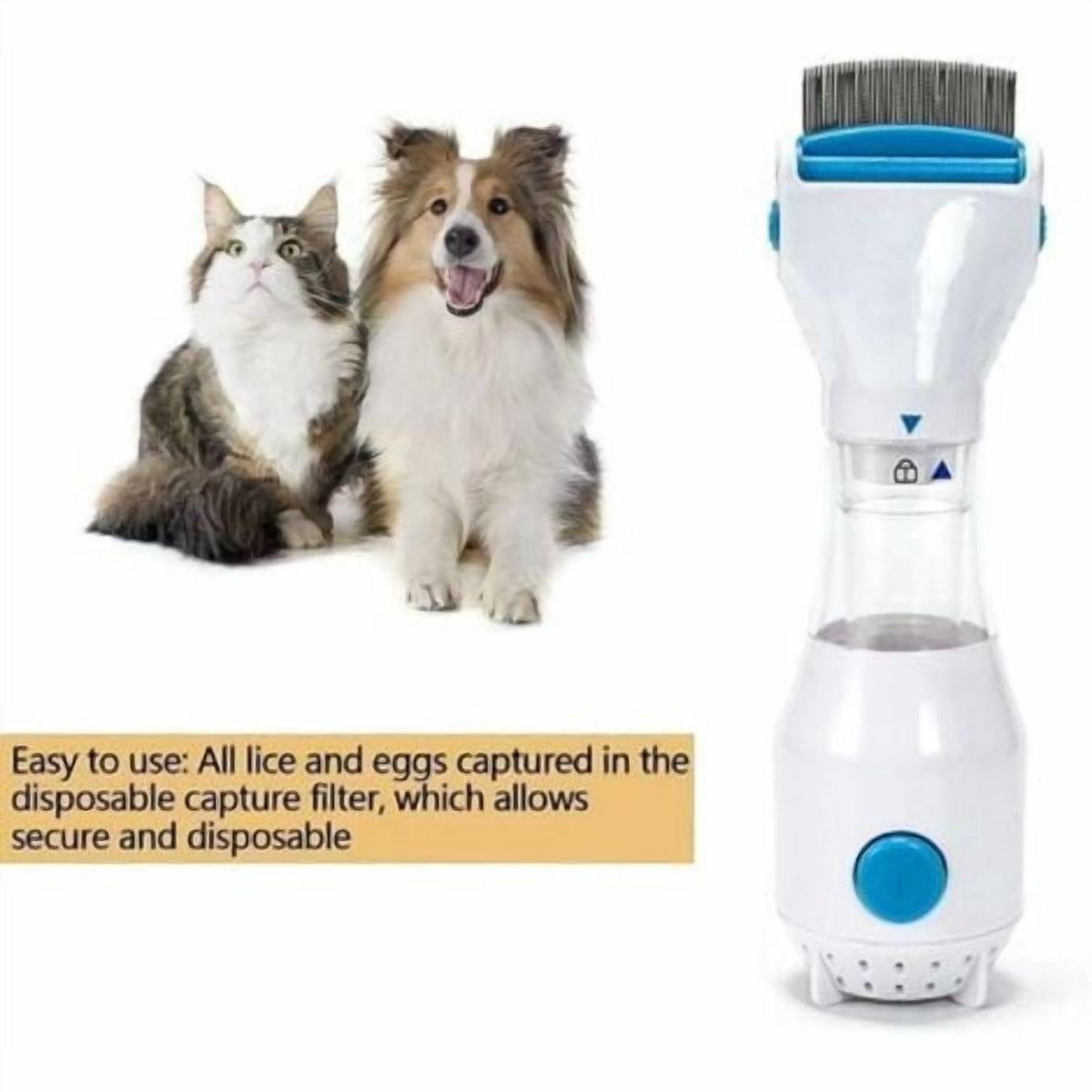 Electric Flea and Lice Comb for Dogs and Cats - Image 3