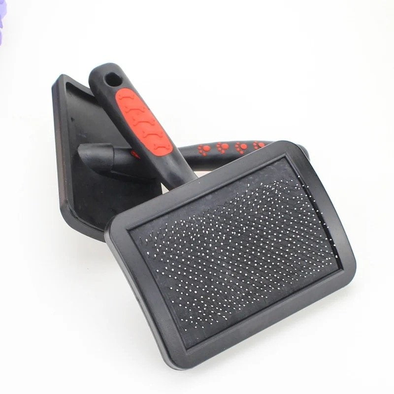 Self-Cleaning Slicker Brush for Dogs and Cats, Medium - Image 3