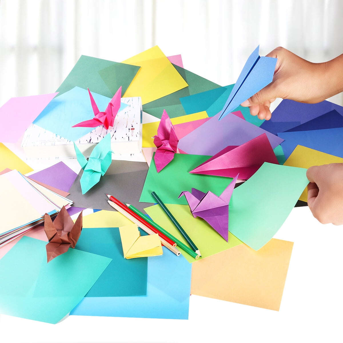 Practical Origami Folding Paper for Kids, 50 Sheets - Image 4