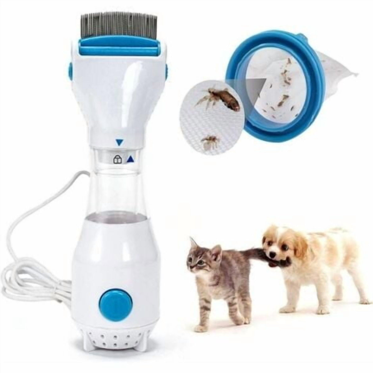 Electric Flea and Lice Comb for Dogs and Cats
