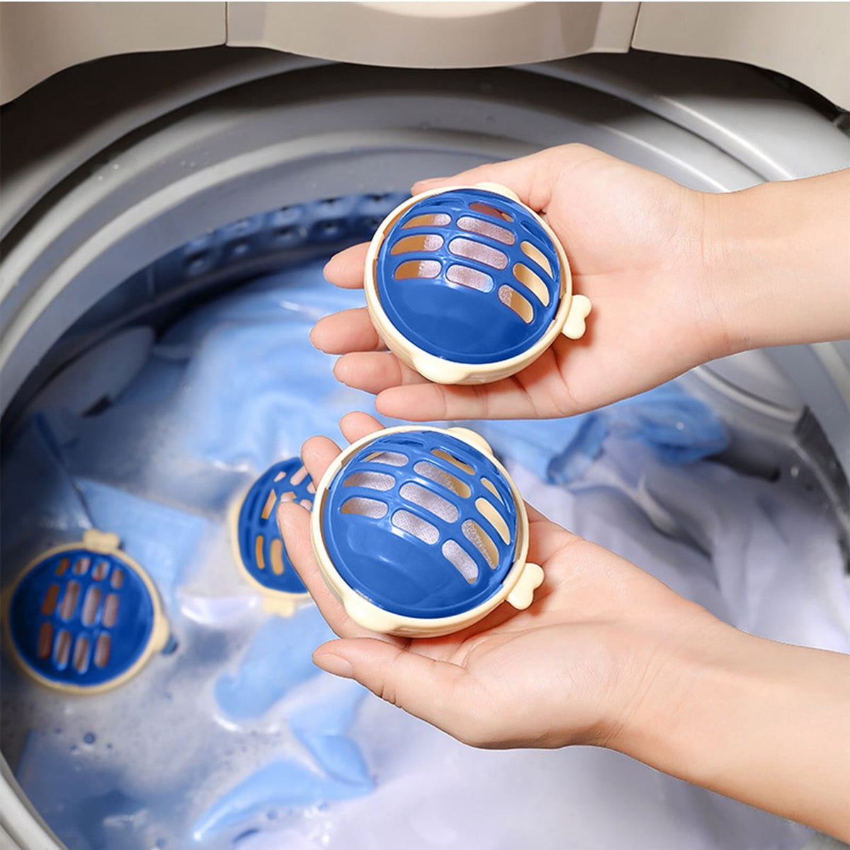 Reusable Pet Hair Catcher Laundry Ball for Washing Machines - Image 5