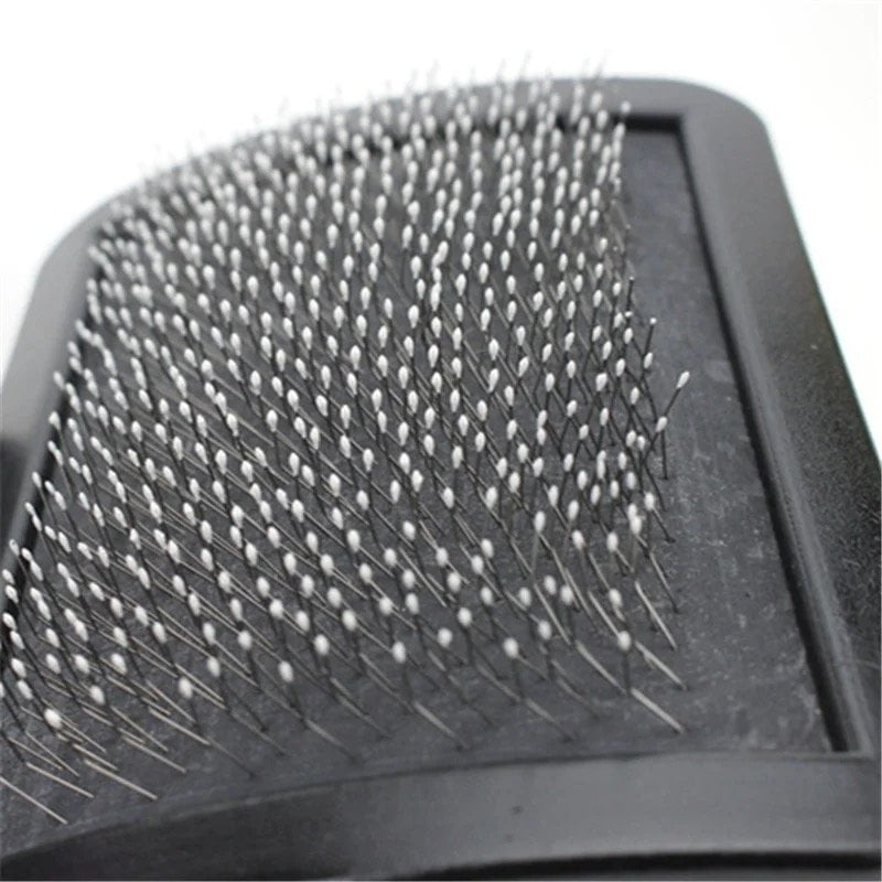 Self-Cleaning Slicker Brush for Dogs and Cats, Medium - Image 4