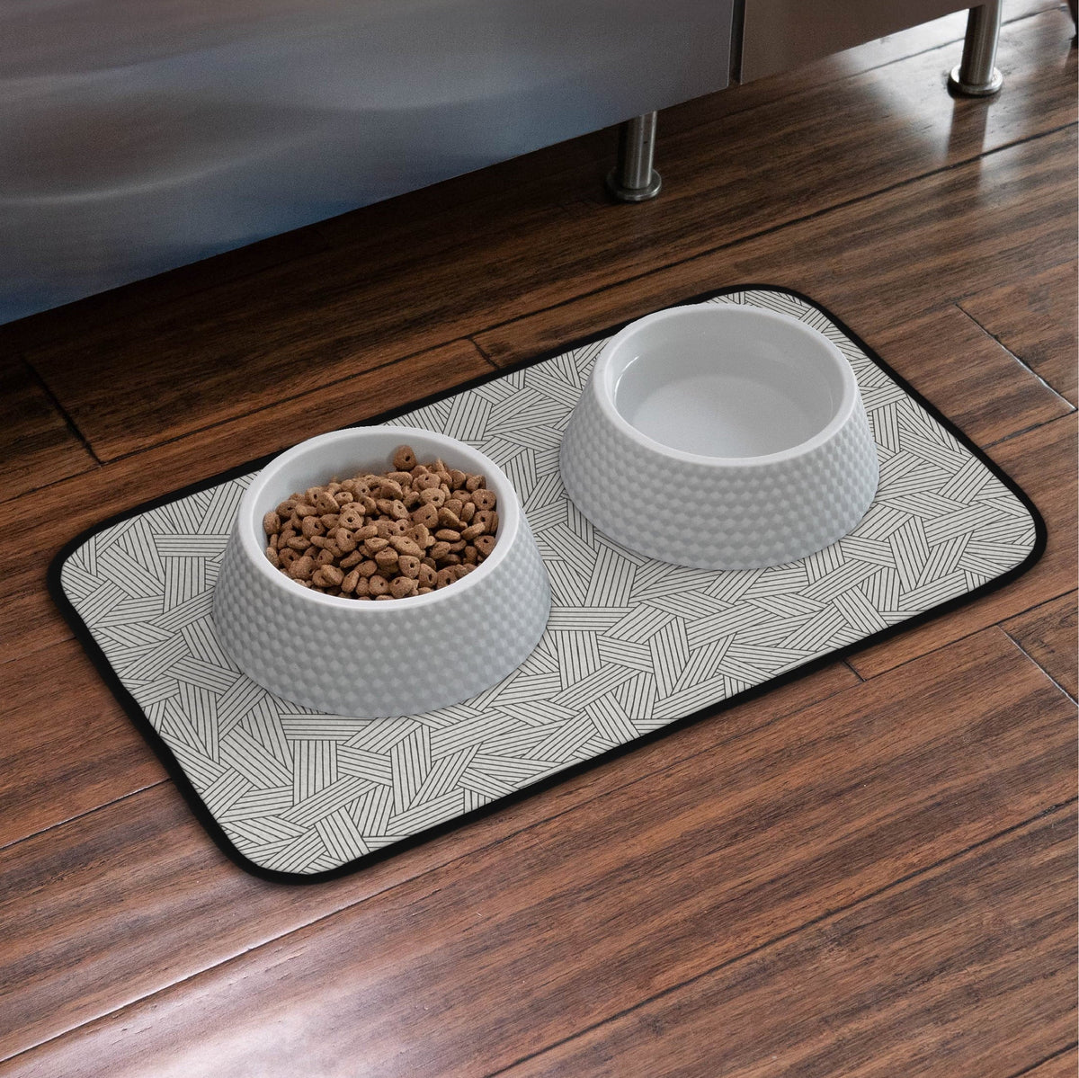 Microfibre Pet Bowl Mat, 21.5 x 12.5 in, Assorted Prints - Image 5
