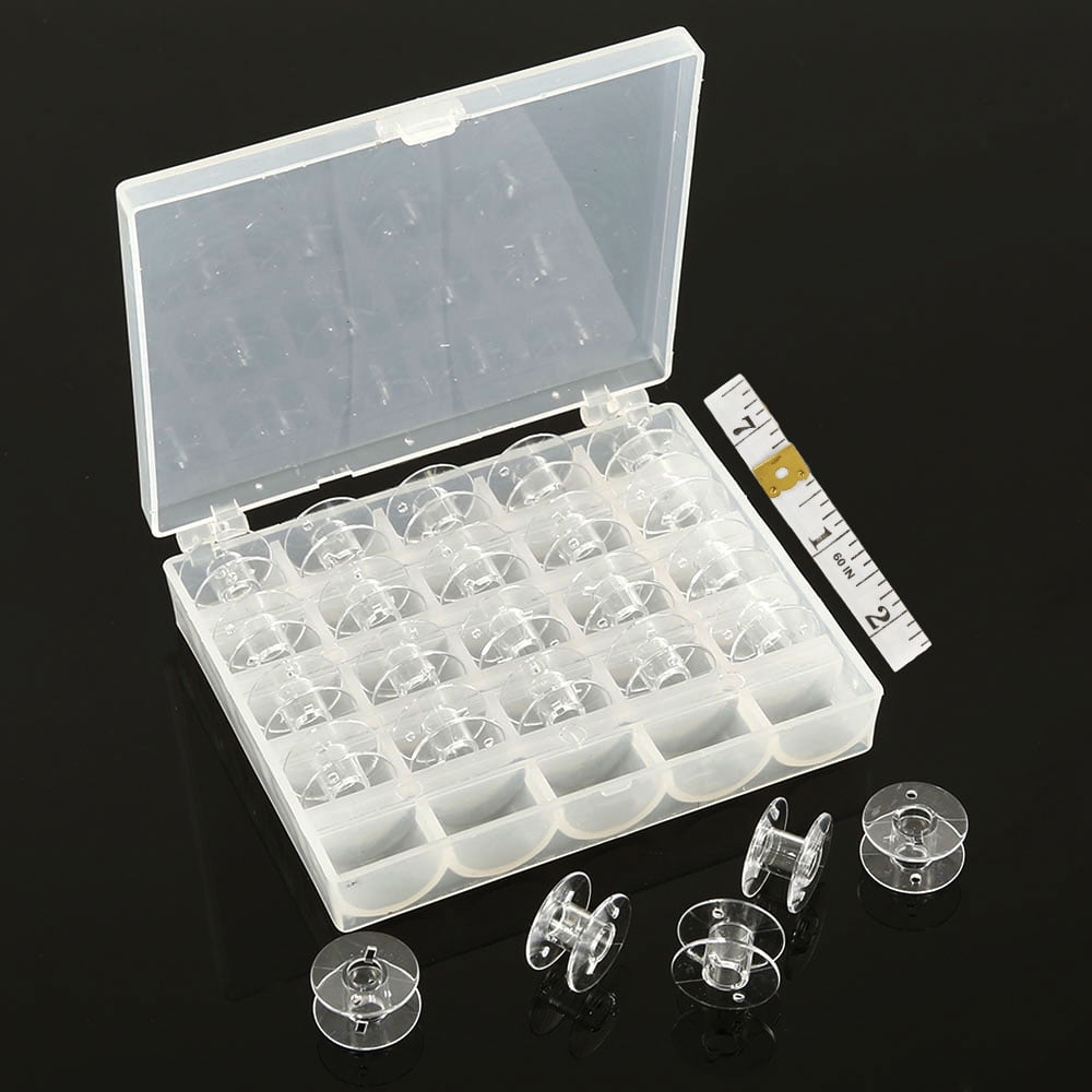 Sewing Bobbins with Thread, 36 Colours, Case and Measuring Tapes - Image 6