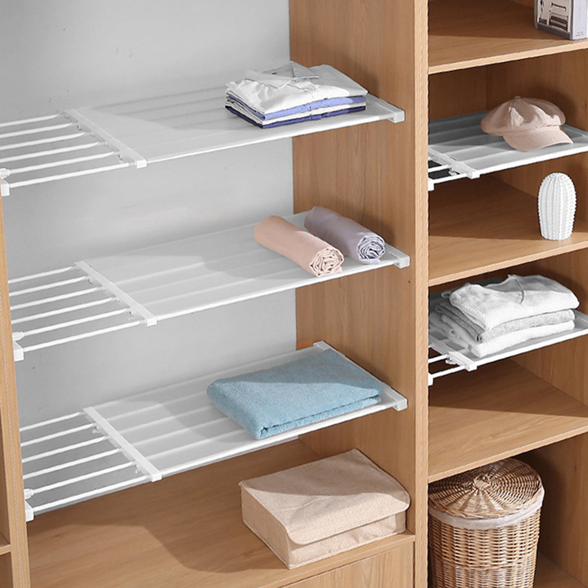 Expandable Closet Shelf Divider, Tension Mount, 11.8-31.5 in - Image 3