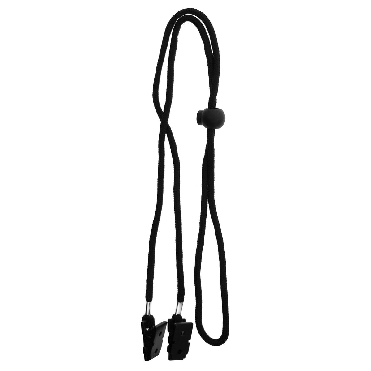 Adjustable Napkin and Bib Holder Clip, Black - Image 3