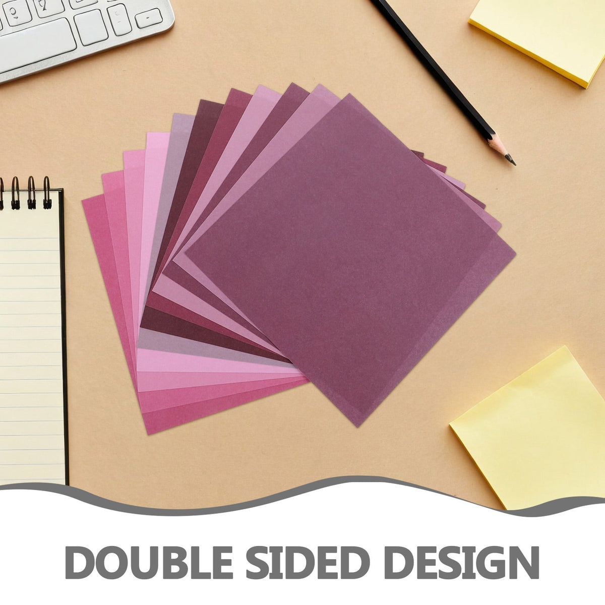 Colourful Origami Folding Paper, Double-Sided, 60 Sheets - Image 3