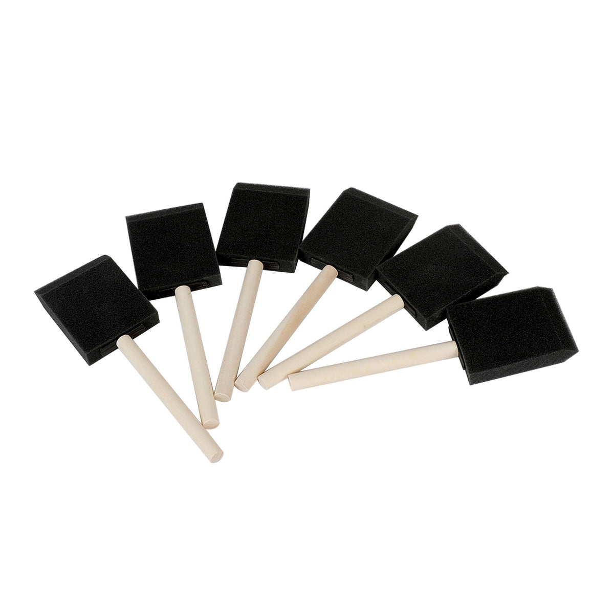 2 in Foam Paint Brushes, 6-Pack