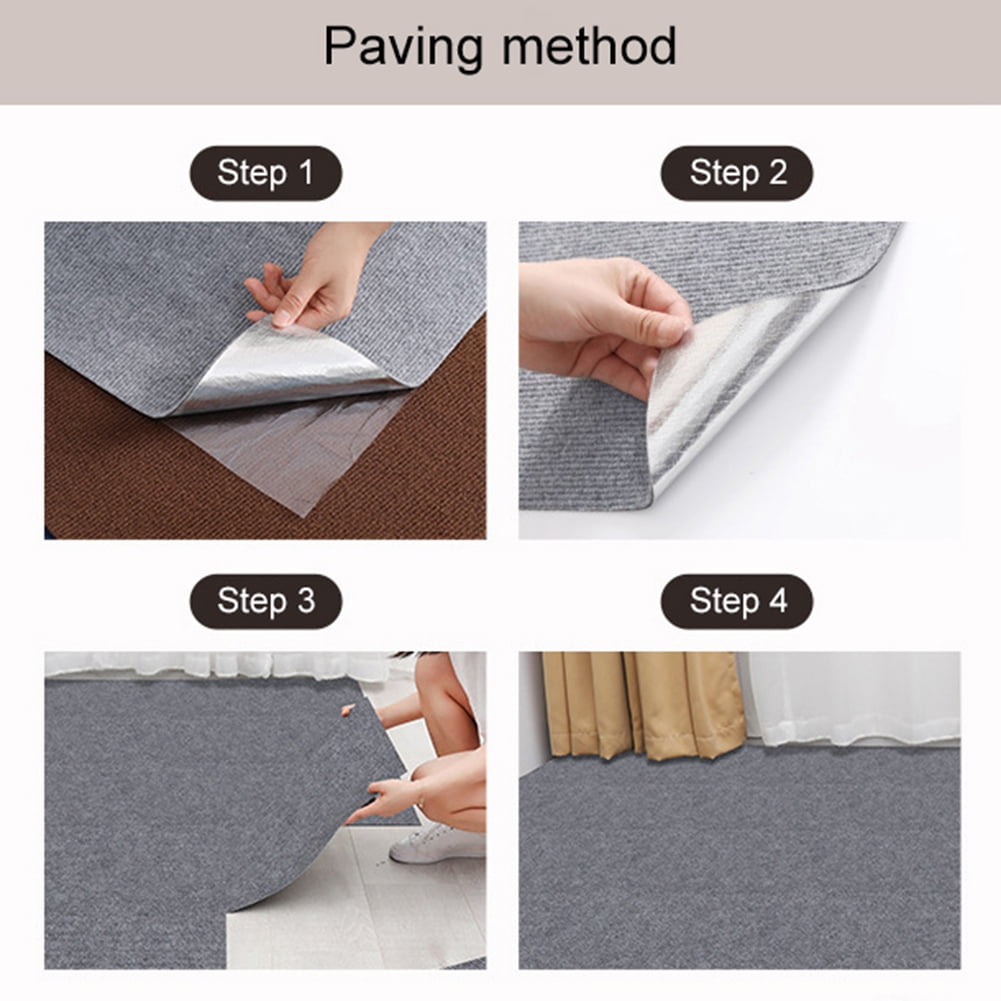 Self-Adhesive Cat Scratching Mat, Trimmable, for Furniture and Walls - Image 3