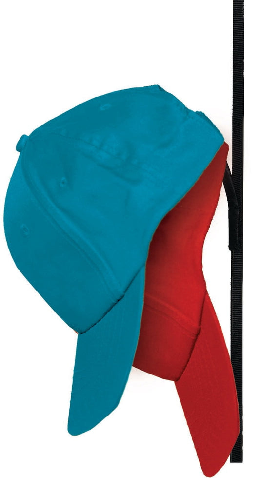 Over-the-Door Cap Rack, 16 Hooks, 2-Pack