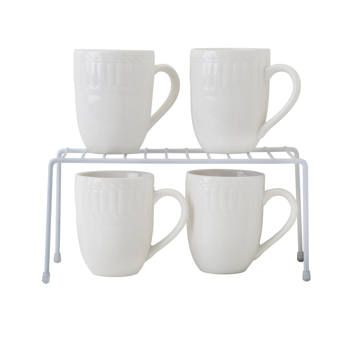 Small 2-Tier Cabinet Helper Shelf - Image 2