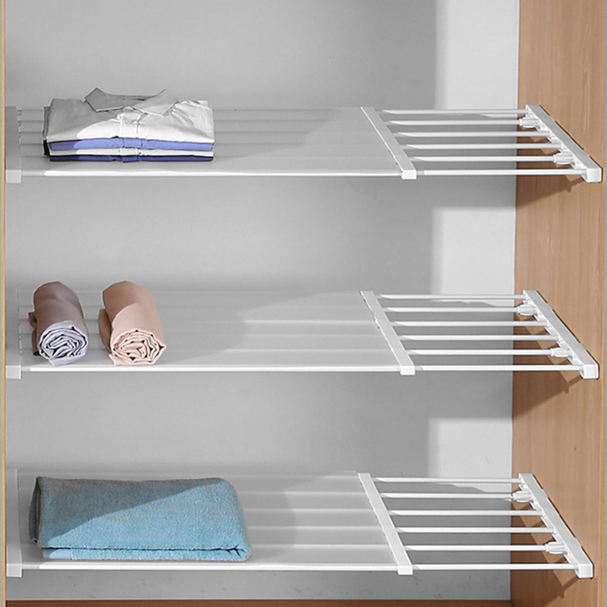 Expandable Closet Shelf Divider, Tension Mount, 11.8-31.5 in - Image 2