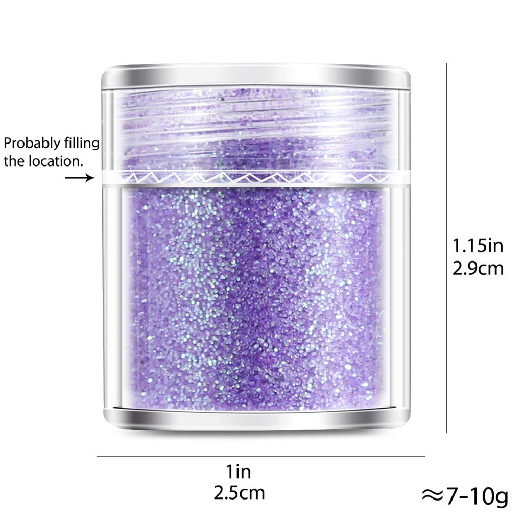 Fine Glitter Powder Set for Resin and Nail Art, 18 Colours - Image 5