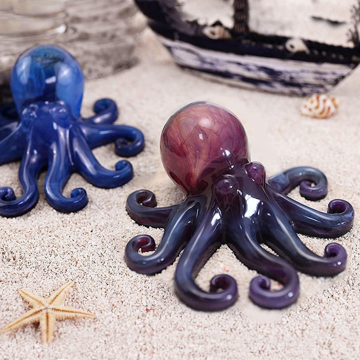 3D Octopus Silicone Mould for Resin Casting - Image 4