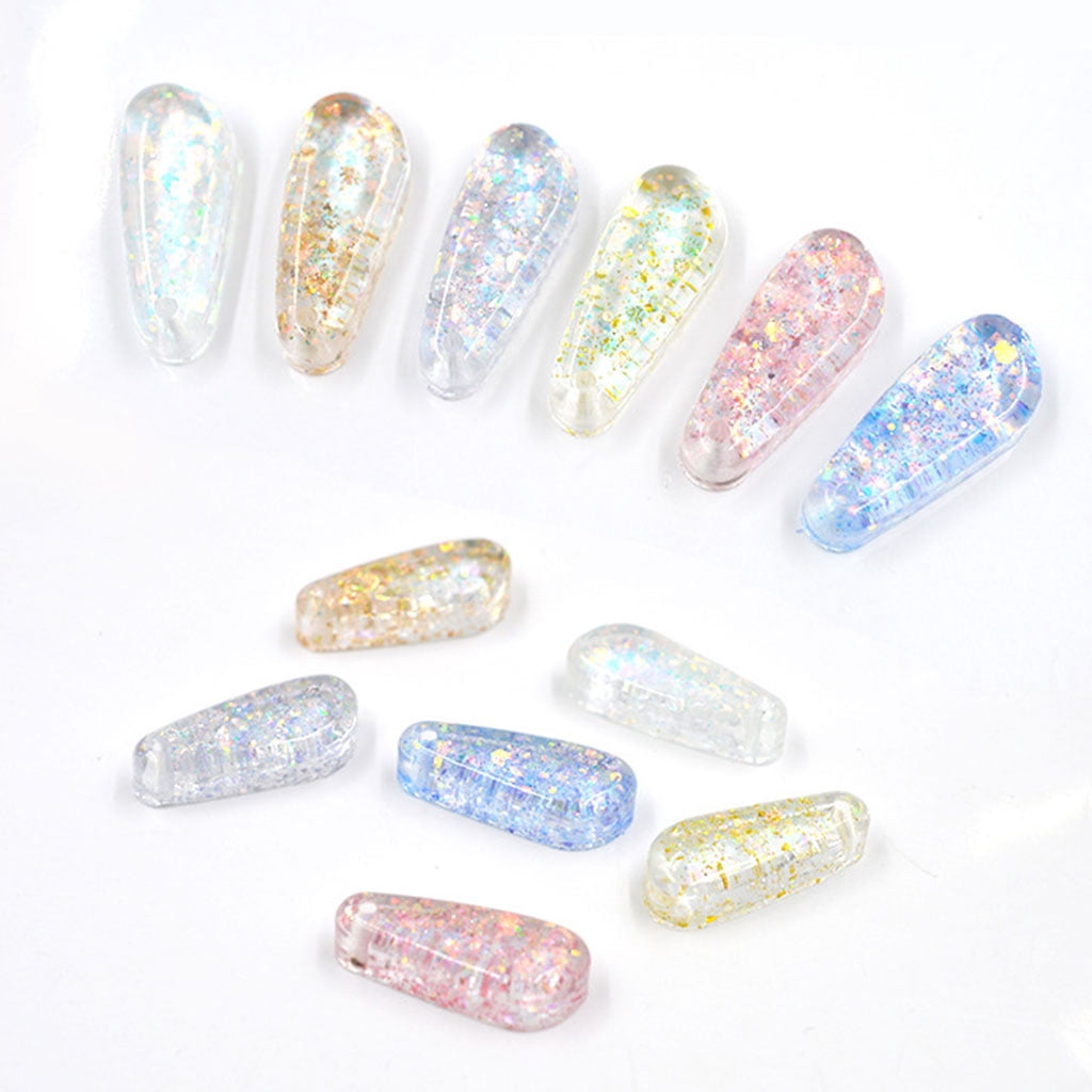 Fine Glitter Powder Set for Resin and Nail Art, 18 Colours