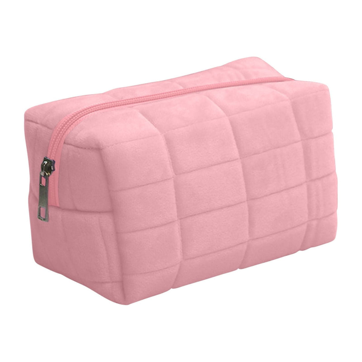Small Water-Resistant Travel Makeup Pouch with Zipper - Image 2