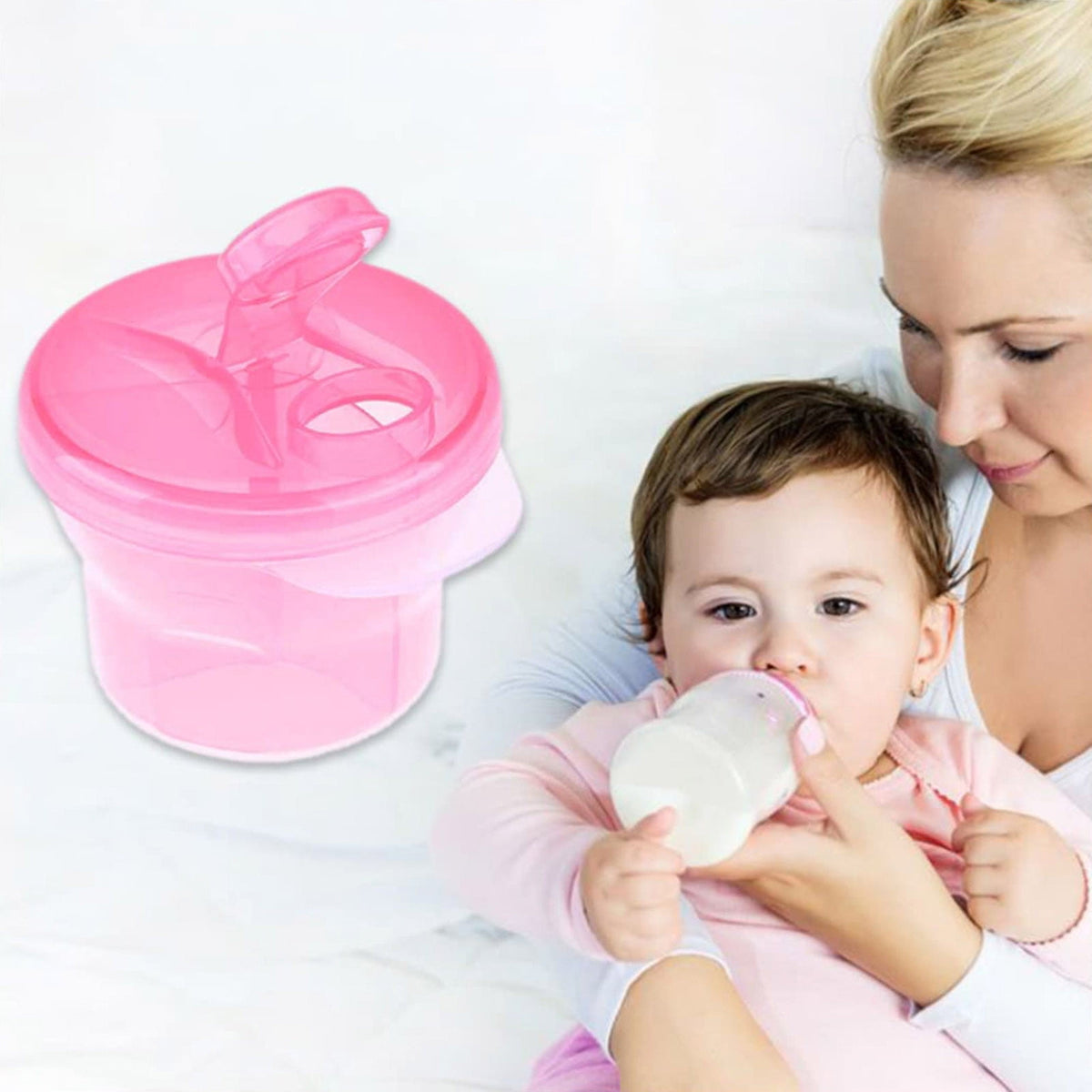Rotating Formula and Snack Dispenser Container - Image 2