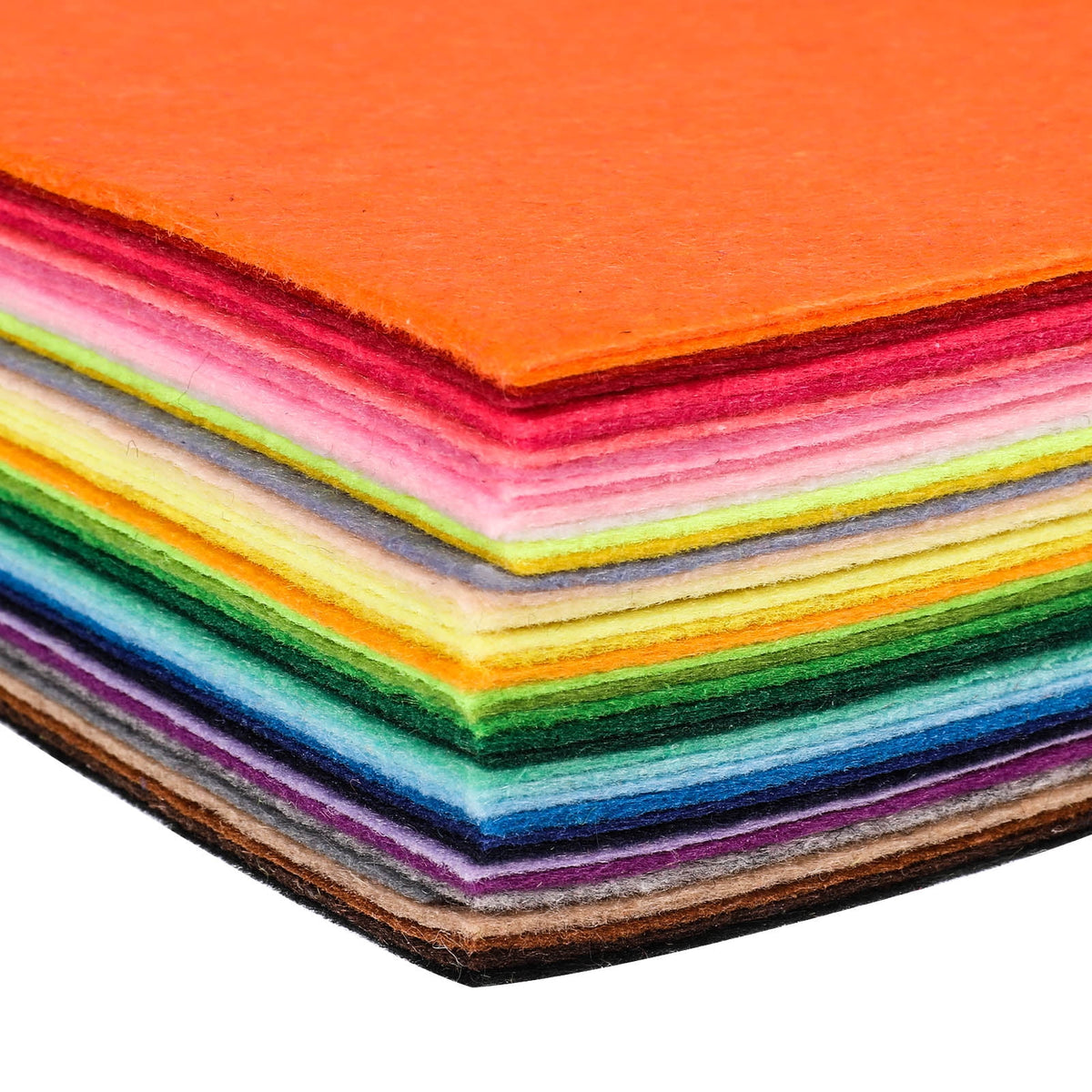 Coloured Felt Fabric Sheets, 8 x 12 in, 1 mm, 40 Pieces - Image 6