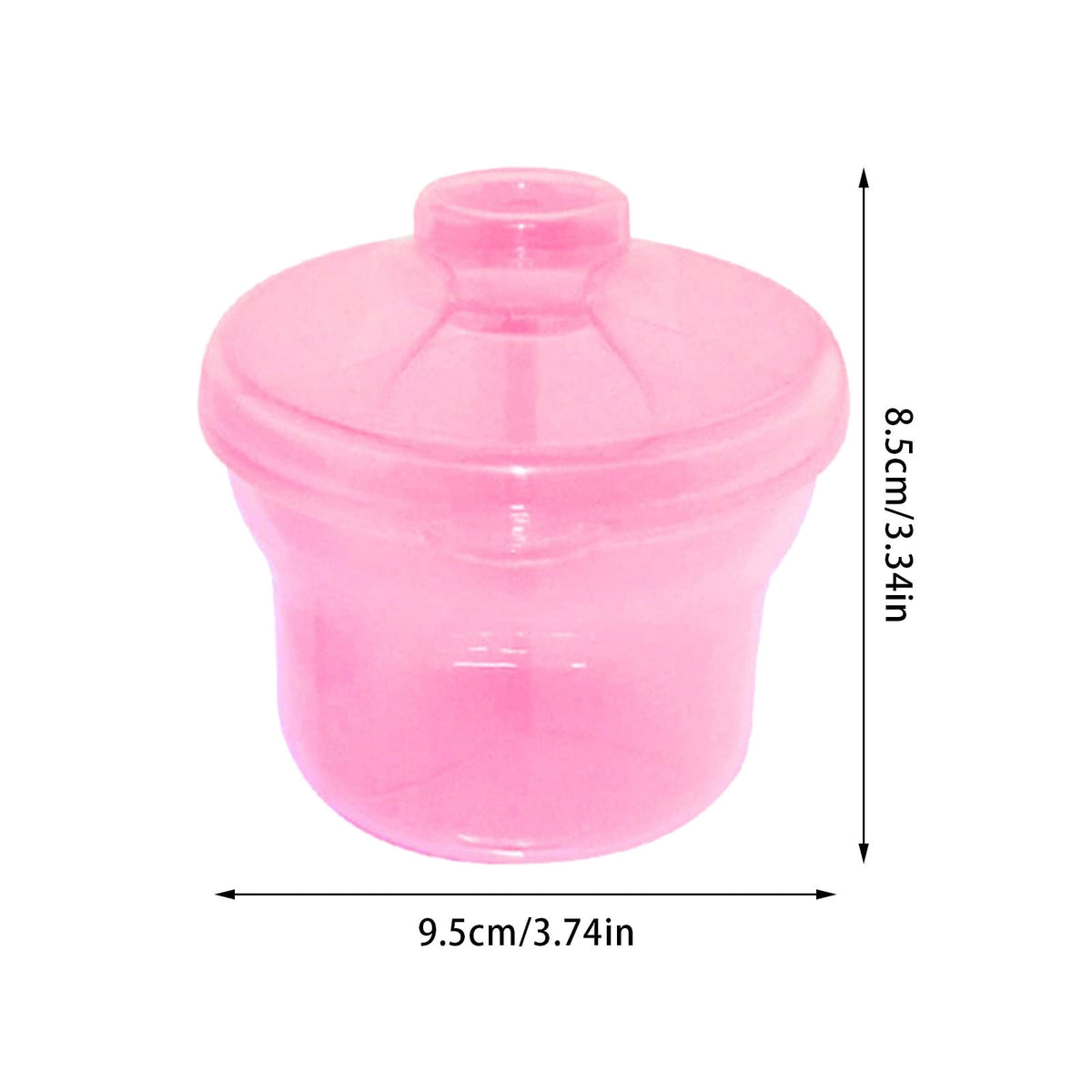 Rotating Formula and Snack Dispenser Container - Image 3