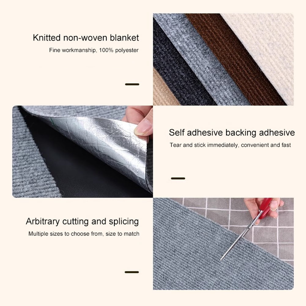Self-Adhesive Cat Scratching Mat, Trimmable, for Furniture and Walls - Image 5