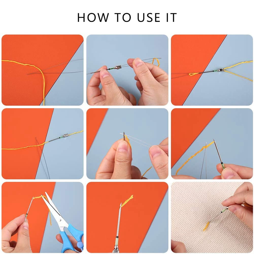 Punch Needle Embroidery Tool Kit, 11 Pieces - Image 3