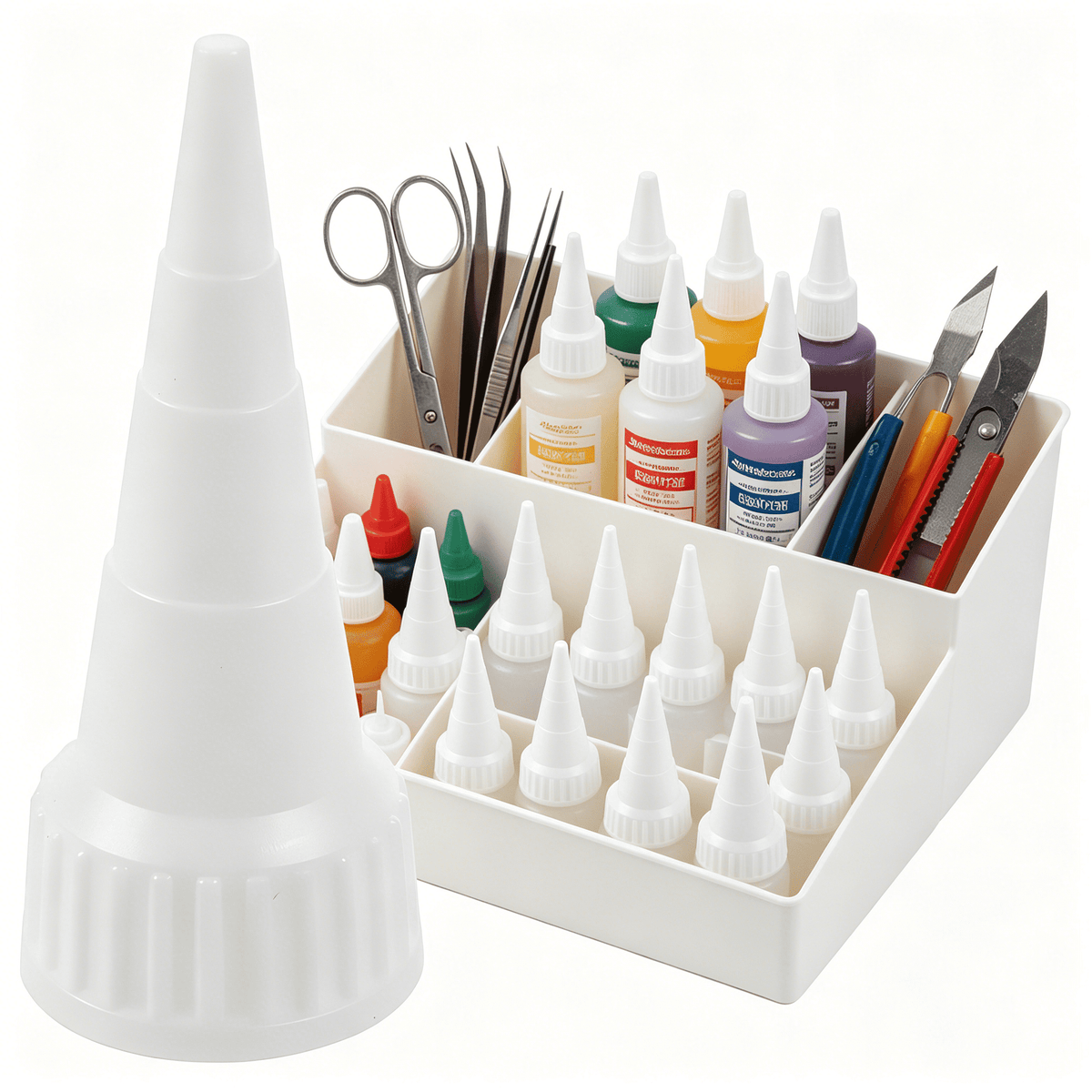 Replacement Craft Glue Applicator Tips, 20 Pieces - Image 3