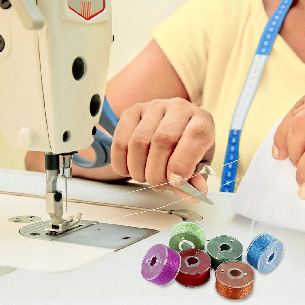 Sewing Bobbins with Thread, 36 Colours, Case and Measuring Tapes - Image 5