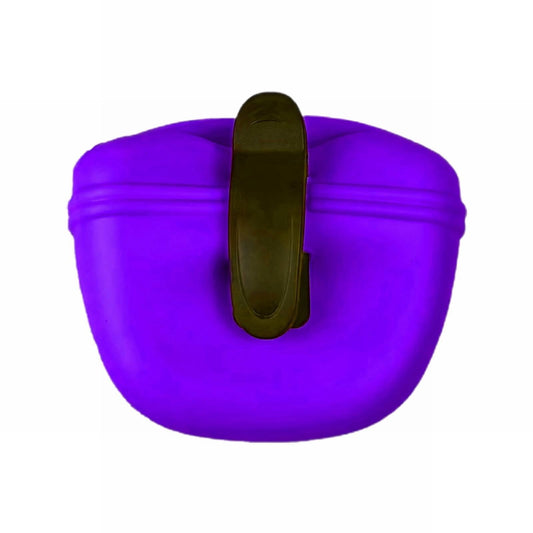 Silicone Dog Treat Pouch with Waist Clip