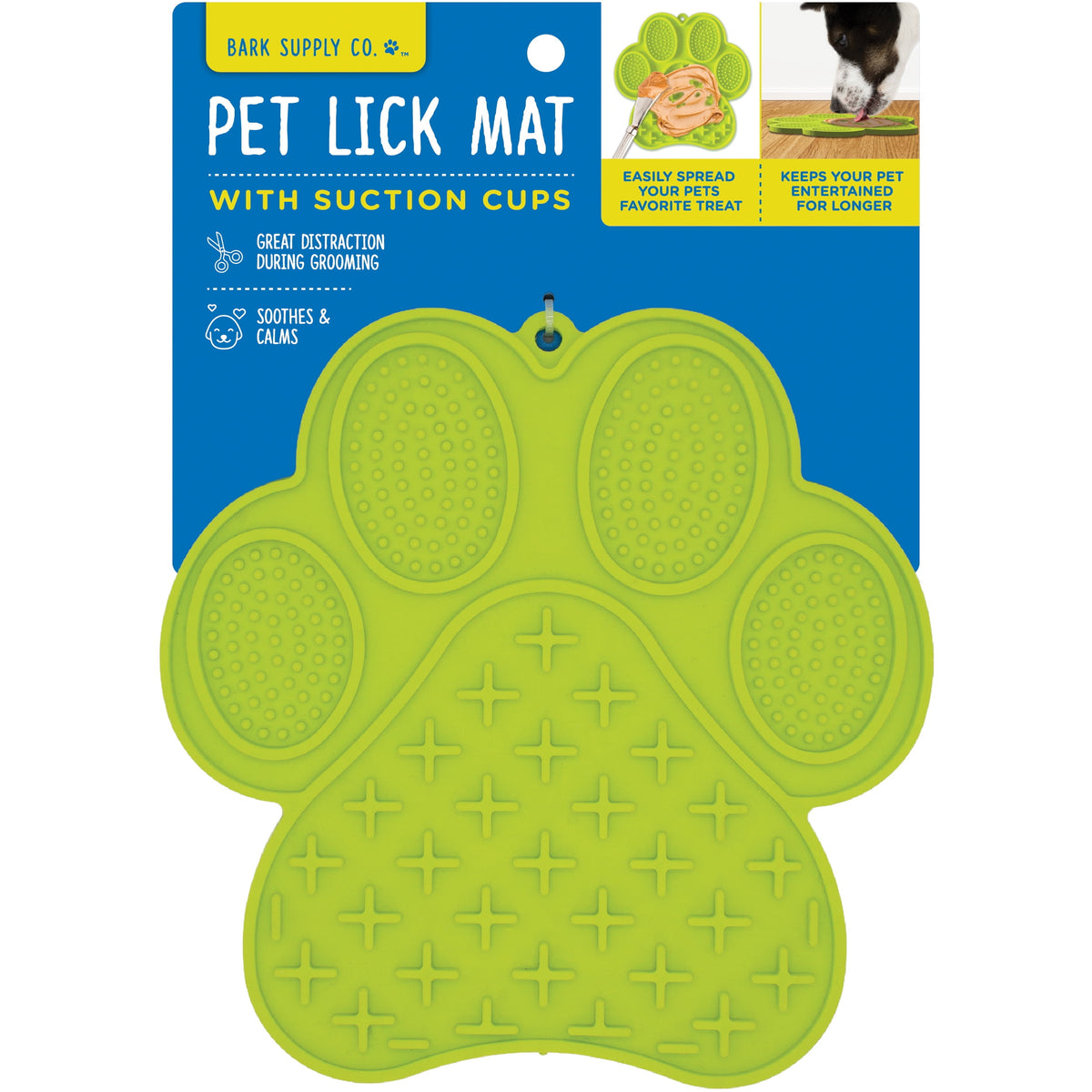 Silicone Lick Mat with Suction Cups, 7 x 7 in - Image 3