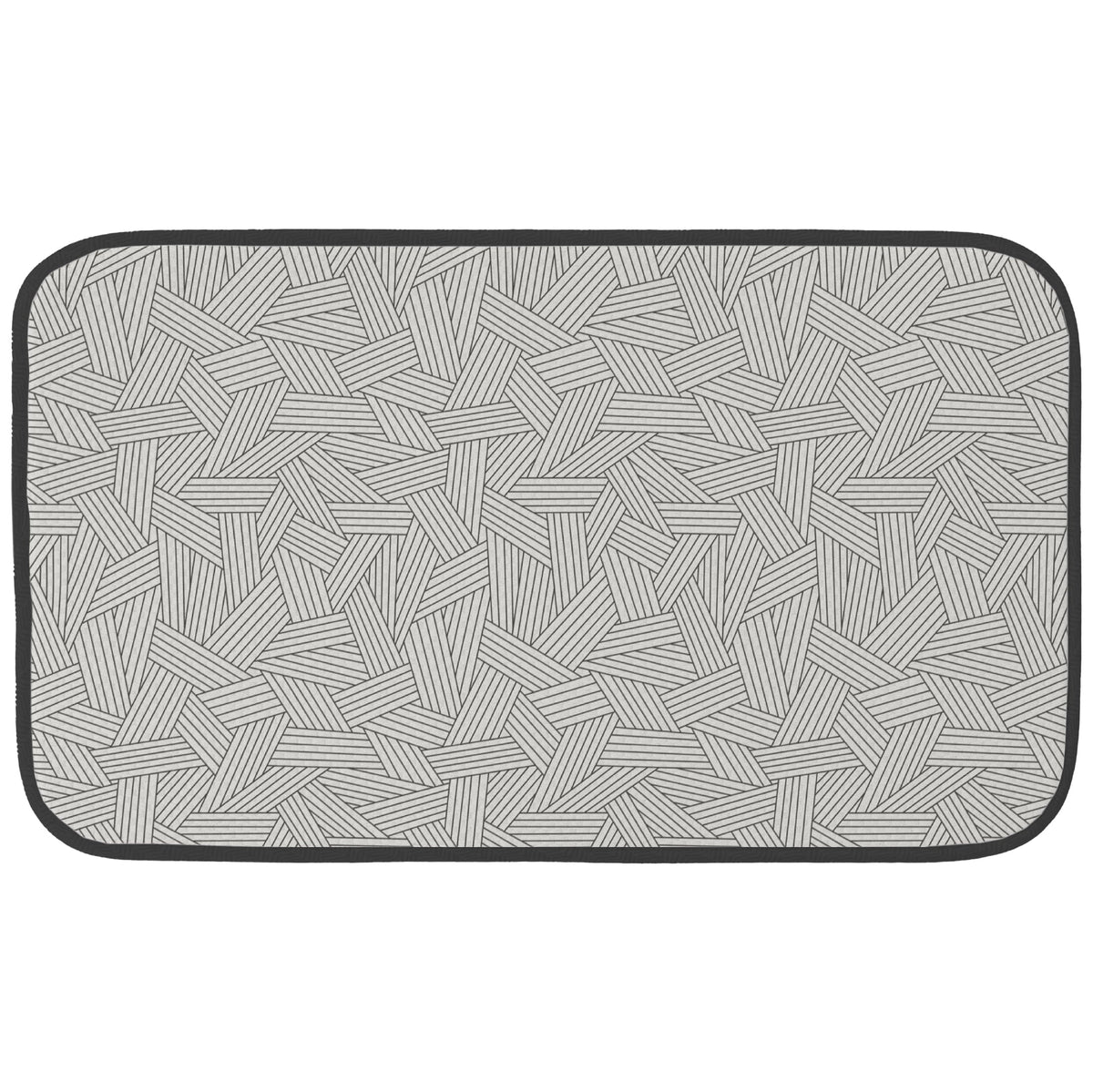 Microfibre Pet Bowl Mat, 21.5 x 12.5 in, Assorted Prints