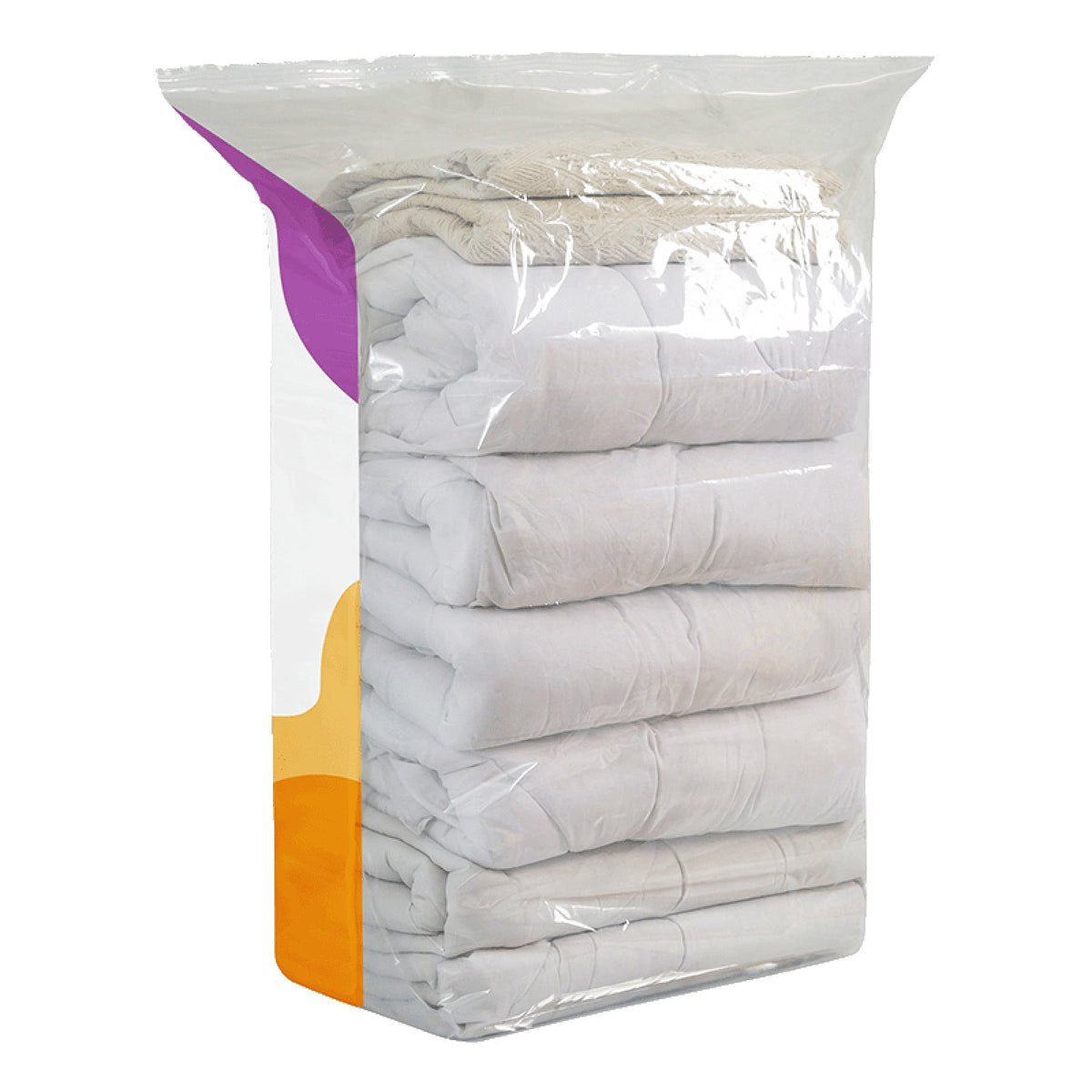 No-Pump Vacuum Compression Storage Bags, 24 x 16 x 13 in