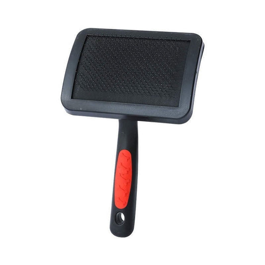 Self-Cleaning Slicker Brush for Dogs and Cats, Medium