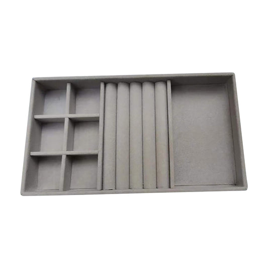 Stackable Velvet Jewellery Tray for Rings, Earrings and Necklaces
