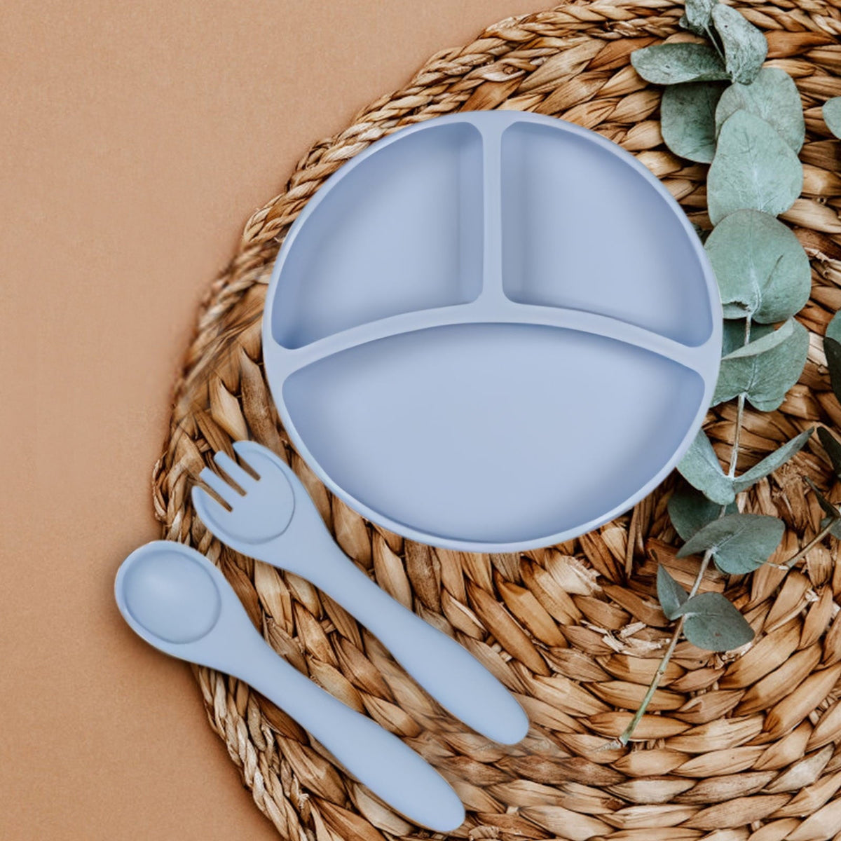 Divided Silicone Suction Plate for Babies and Toddlers - Image 3