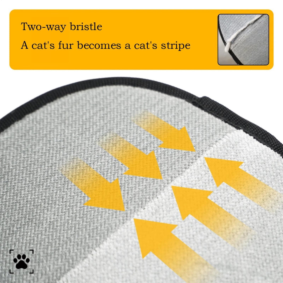 Double-Sided Pet Hair Removal Grooming Gloves, 3 Pieces - Image 5