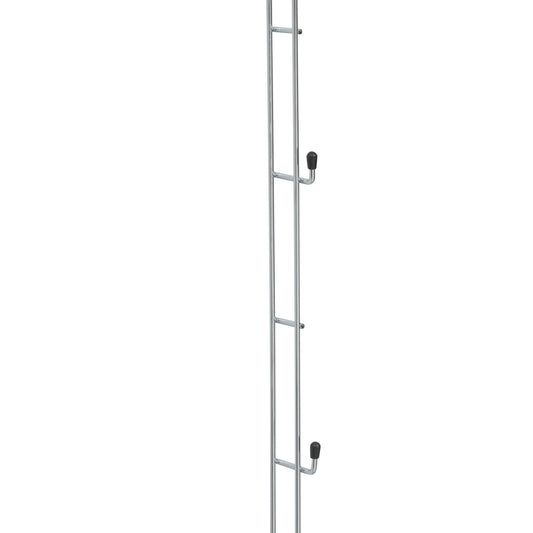 2-Tier Adjustable Hanging Closet Rod
