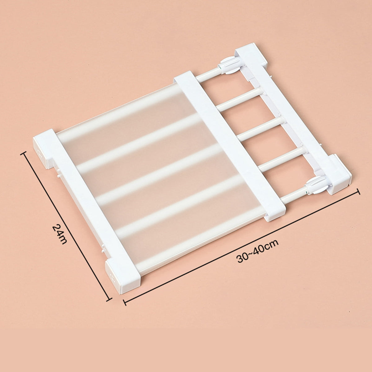 Expandable Closet Shelf Divider, Tension Mount, 11.8-31.5 in - Image 5