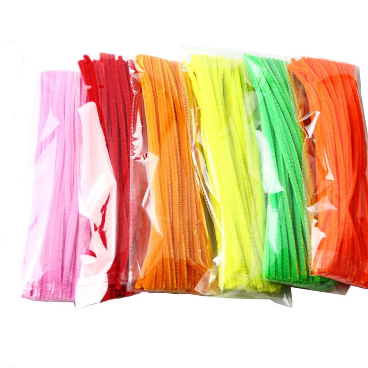 Chenille Pipe Cleaners, Solid Pink, 100 Pieces - Image 4