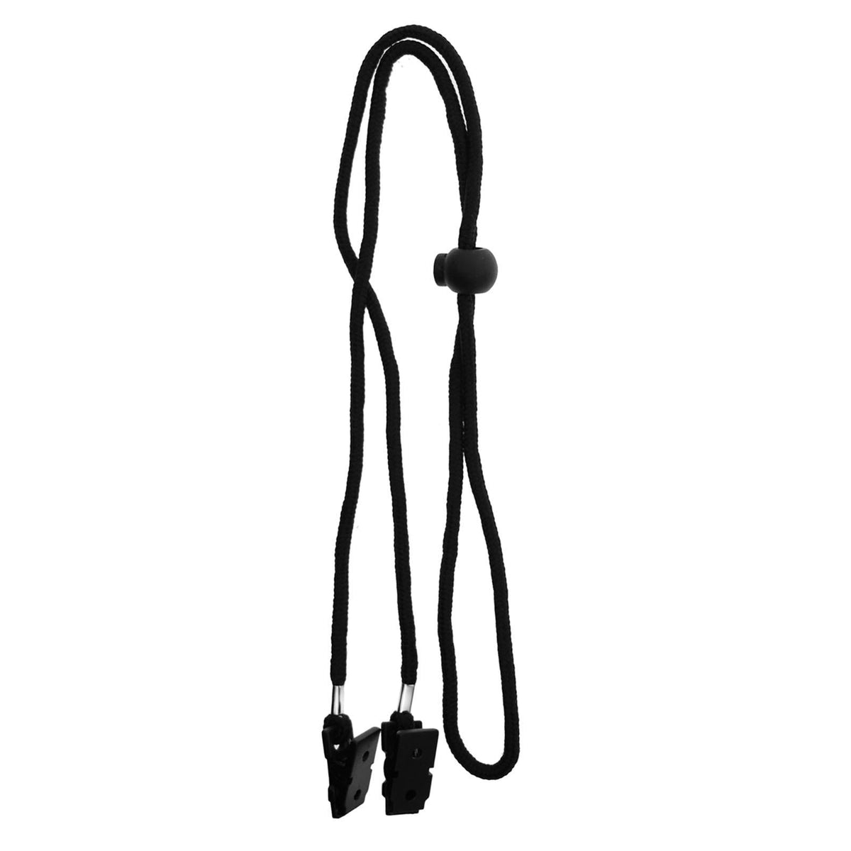 Adjustable Napkin and Bib Holder Clip, Black