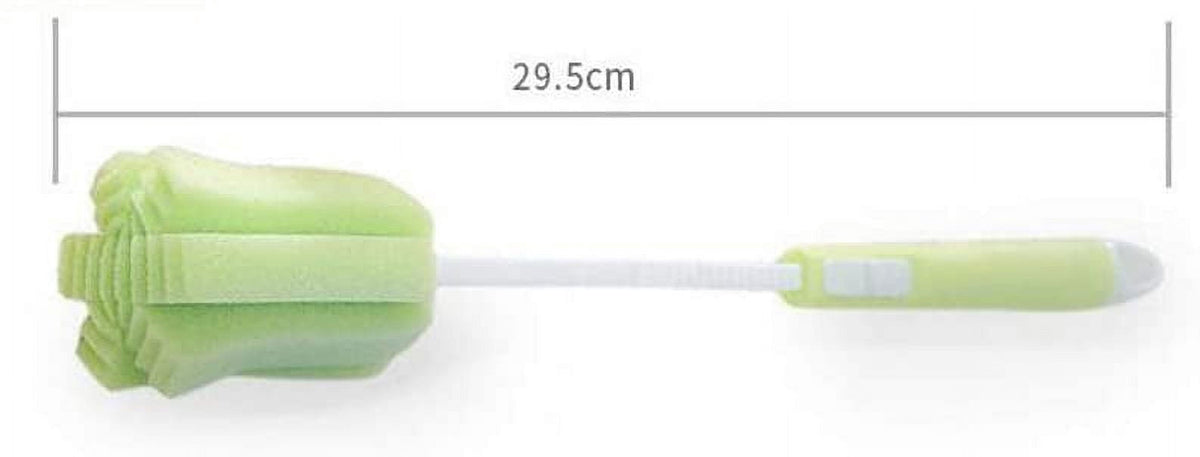 Foam Sponge Bottle Brushes with Adjustable Long Handle, 3-Pack - Image 5