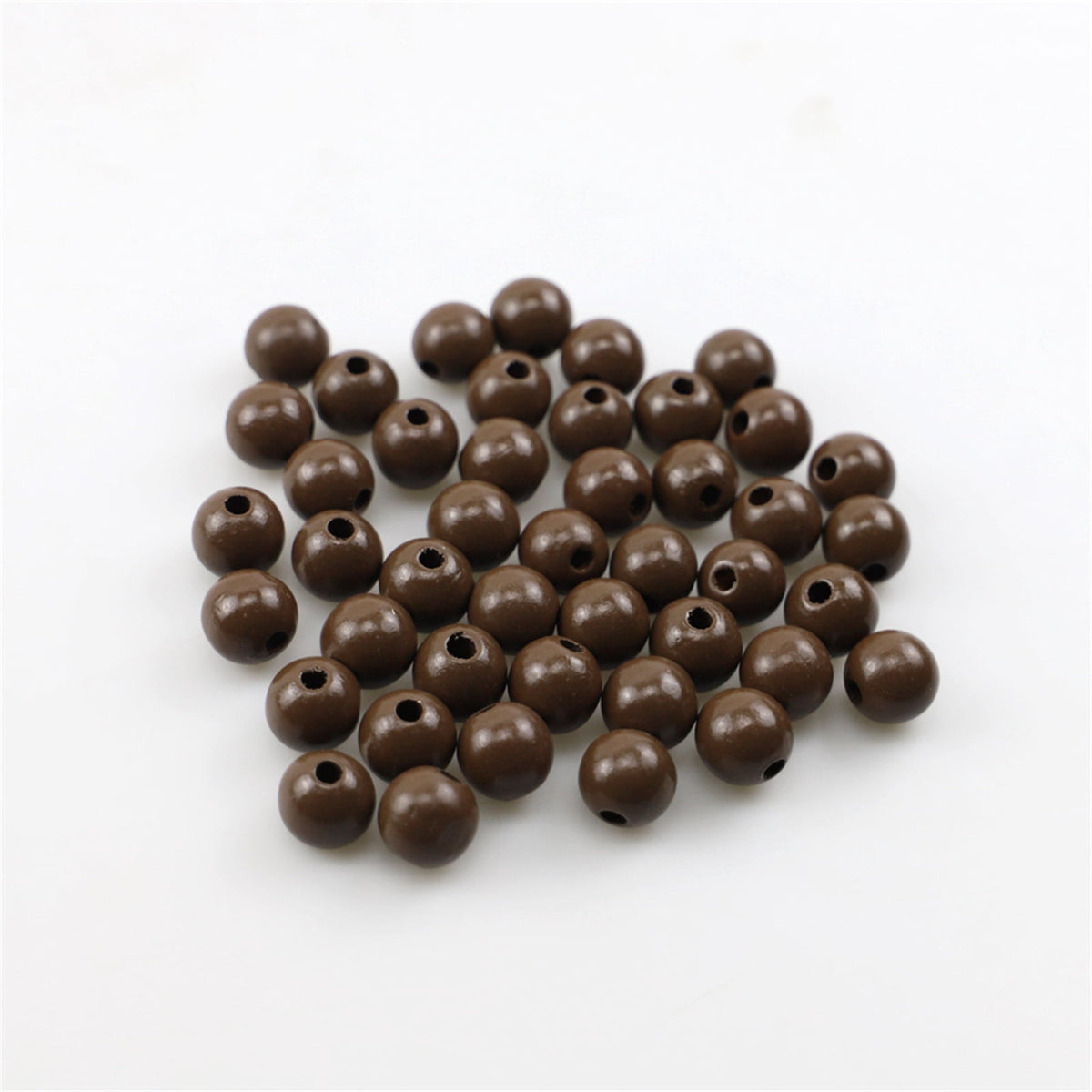Painted Wooden Spacer Beads, 1.6 cm, Loose - Image 6