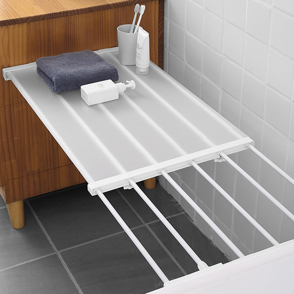 Expandable Closet Shelf Divider, Tension Mount, 11.8-31.5 in - Image 4