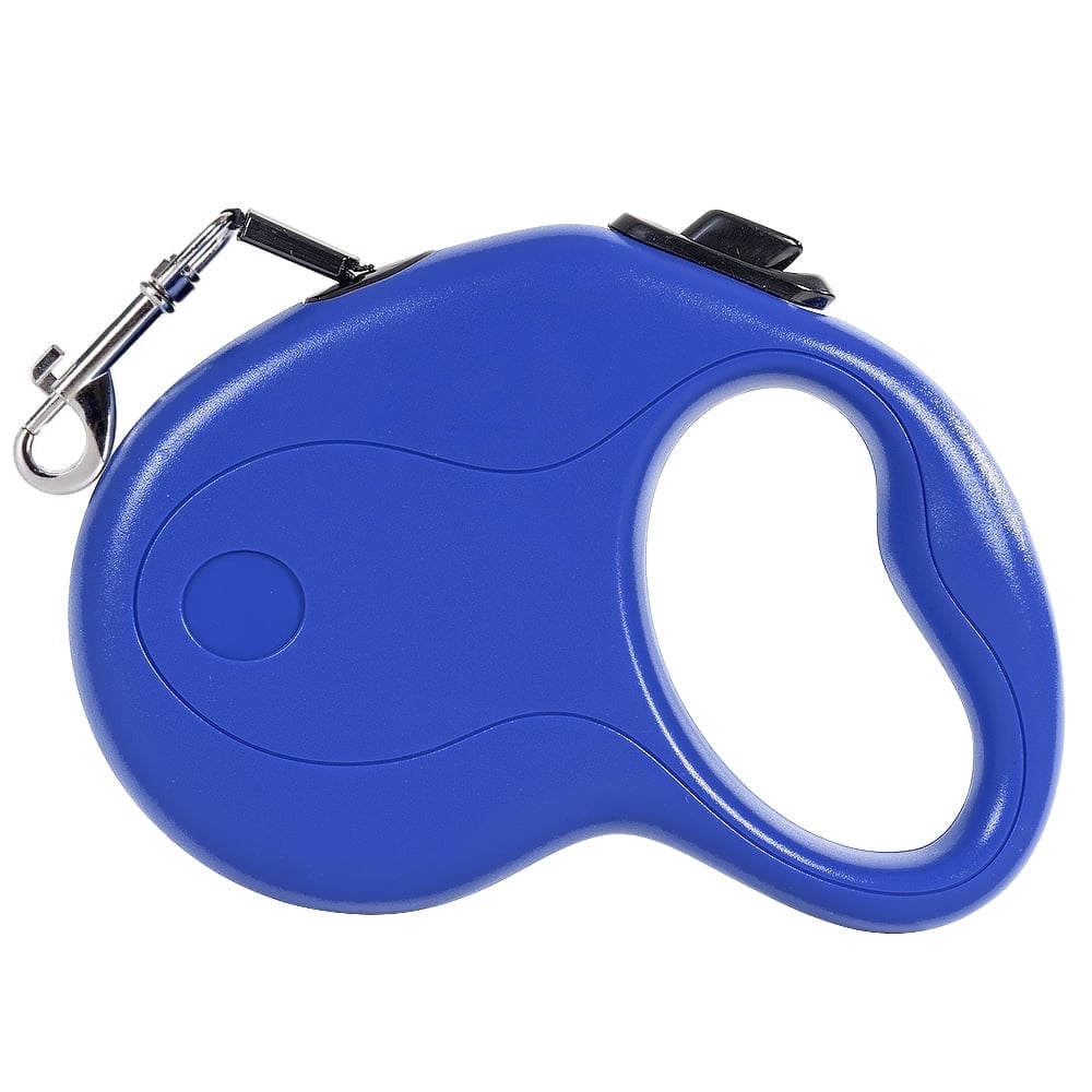 Retractable Dog Leash, 16 ft, Anti-Slip Handle with Brake, Blue - Image 2