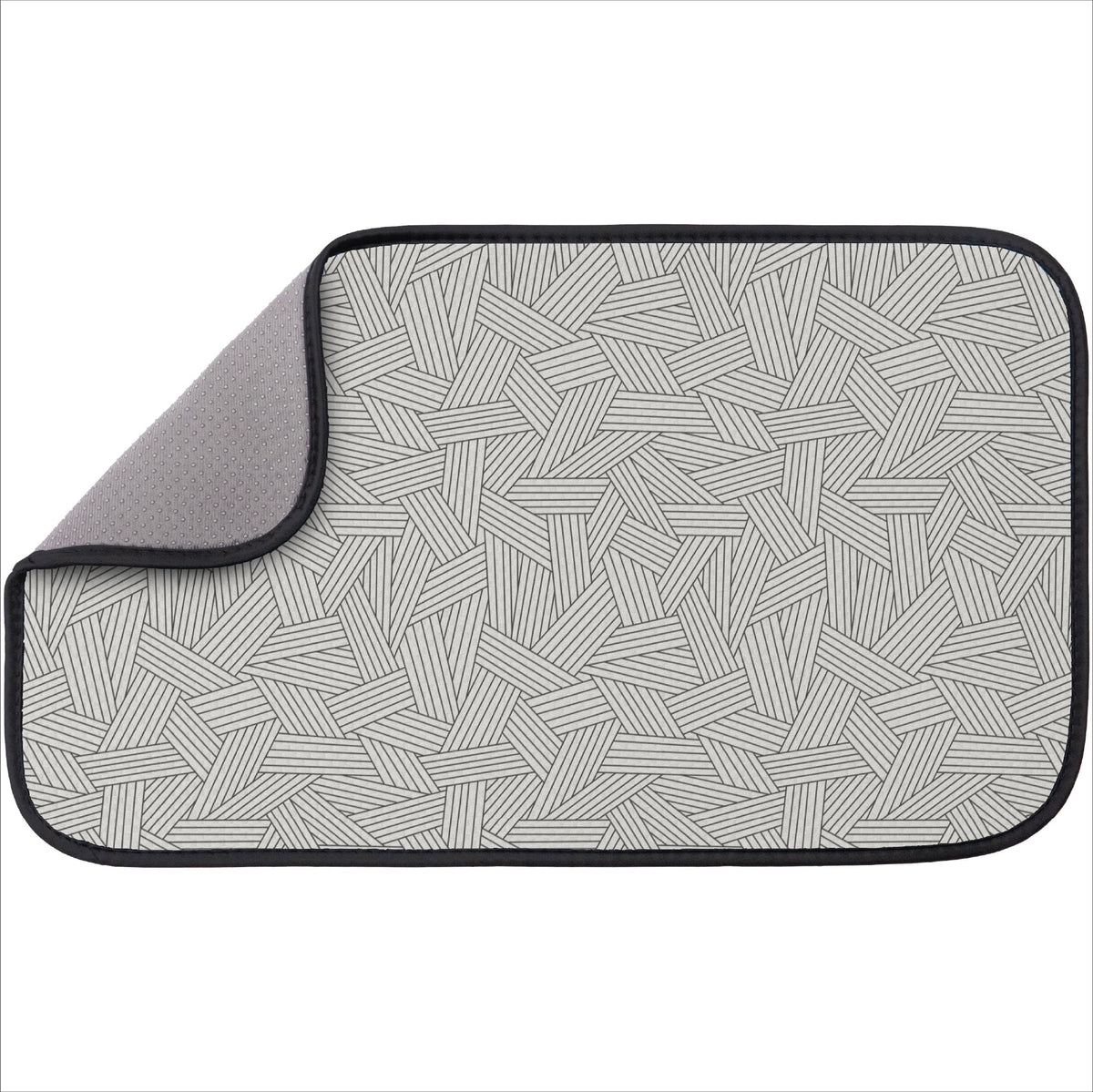 Microfibre Pet Bowl Mat, 21.5 x 12.5 in, Assorted Prints - Image 3
