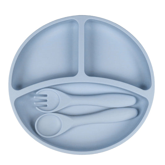 Divided Silicone Suction Plate for Babies and Toddlers