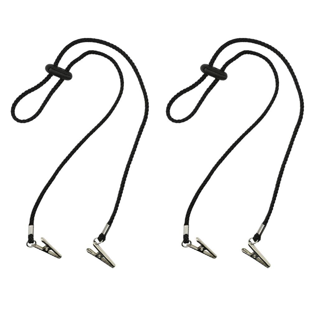 Adjustable Napkin Clip Chains for Bibs, 2 Pieces - Image 2