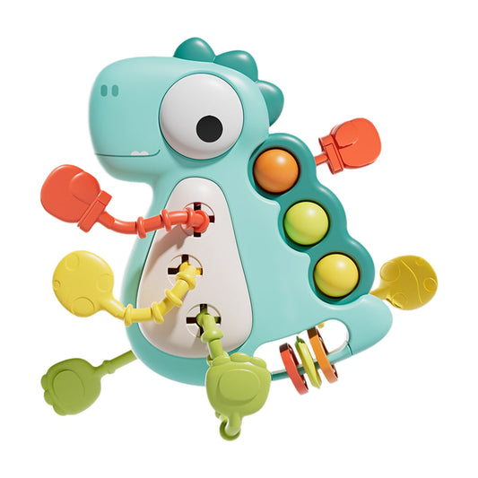 Montessori Pull-String Sensory Toy for Babies 6-18 Months